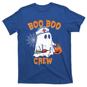 Boo Boo Crew Cute Nurse Halloween Costume Ghost Gift T-Shirt