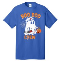 Boo Boo Crew Cute Nurse Halloween Costume Ghost Gift Tall T-Shirt