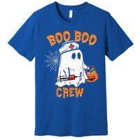 Boo Boo Crew Cute Nurse Halloween Costume Ghost Gift Premium T-Shirt