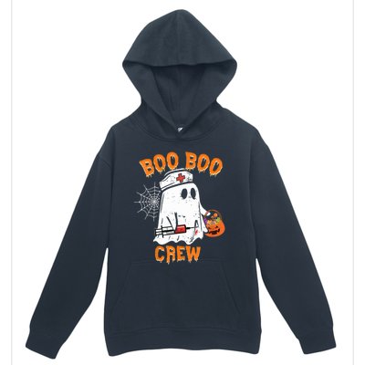 Boo Boo Crew Cute Nurse Halloween Costume Ghost Gift Urban Pullover Hoodie