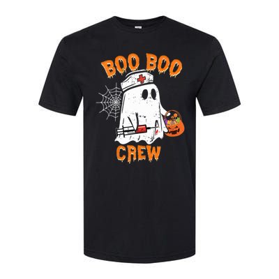 Boo Boo Crew Cute Nurse Halloween Costume Ghost Gift Softstyle CVC T-Shirt