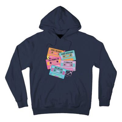 Boy Band Cassette Tape 90s Music Tall Hoodie