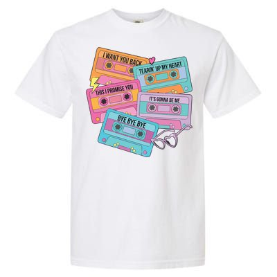 Boy Band Cassette Tape 90s Music Garment-Dyed Heavyweight T-Shirt