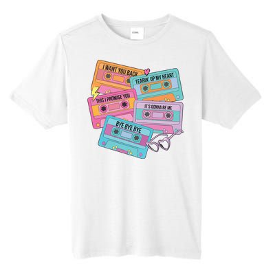 Boy Band Cassette Tape 90s Music Tall Fusion ChromaSoft Performance T-Shirt