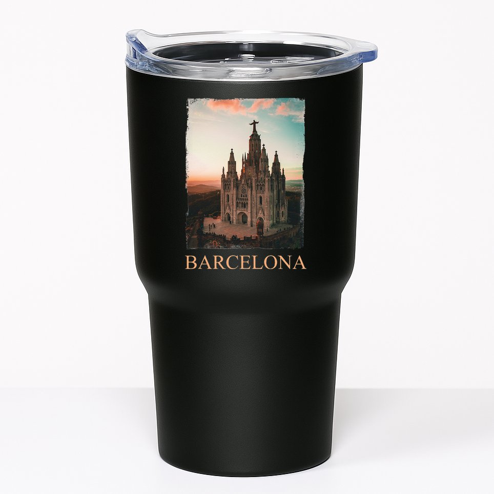Barcelona Barcelona City Barcelona Gift Tumbler