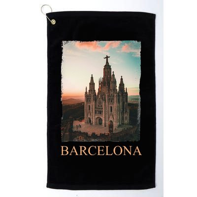 Barcelona Barcelona City Barcelona Gift Golf Towel