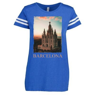 Barcelona Barcelona City Barcelona Gift Enza Ladies Jersey Football T-Shirt