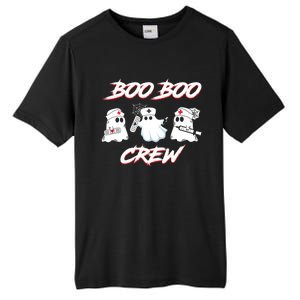 Boo Boo Crew Funny Nurse Halloween Ghost Costume Funny Gift Tall Fusion ChromaSoft Performance T-Shirt