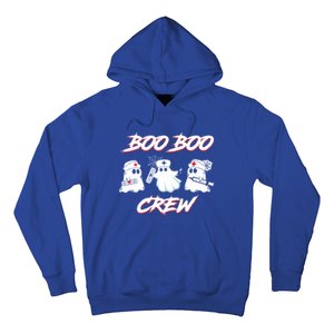 Boo Boo Crew Funny Nurse Halloween Ghost Costume Funny Gift Hoodie