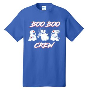 Boo Boo Crew Funny Nurse Halloween Ghost Costume Funny Gift Tall T-Shirt