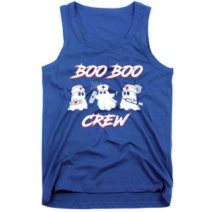 Boo Boo Crew Funny Nurse Halloween Ghost Costume Funny Gift Tank Top