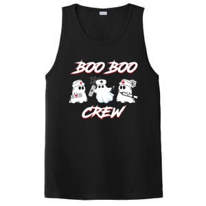 Boo Boo Crew Funny Nurse Halloween Ghost Costume Gift PosiCharge Competitor Tank