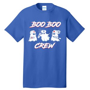 Boo Boo Crew Funny Nurse Halloween Ghost Costume Gift Tall T-Shirt