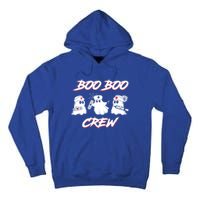 Boo Boo Crew Funny Nurse Halloween Ghost Costume Gift Tall Hoodie