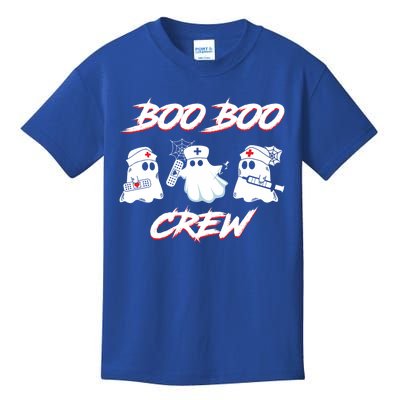 Boo Boo Crew Funny Nurse Halloween Ghost Costume Gift Kids T-Shirt