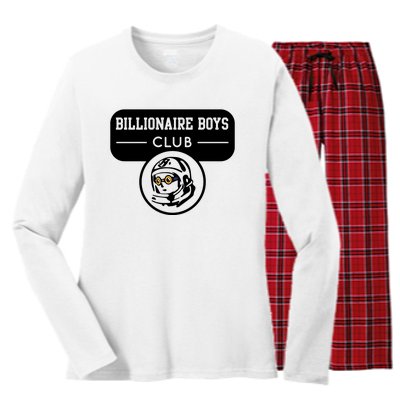 Billionaire Boys Club Women's Long Sleeve Flannel Pajama Set 