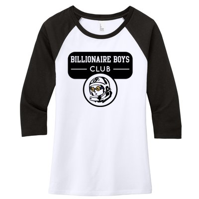 Billionaire Boys Club Women's Tri-Blend 3/4-Sleeve Raglan Shirt