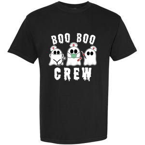 Boo Boo Crew Funny Nurse Halloween Ghost Costume Meaningful Gift Garment-Dyed Heavyweight T-Shirt