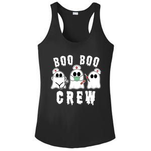 Boo Boo Crew Funny Nurse Halloween Ghost Costume Meaningful Gift Ladies PosiCharge Competitor Racerback Tank