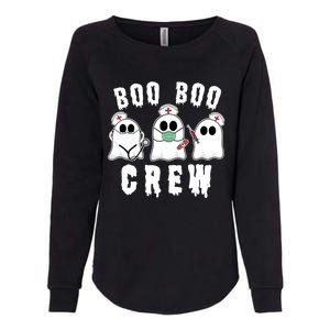 Boo Boo Crew Funny Nurse Halloween Ghost Costume Meaningful Gift Womens California Wash Sweatshirt