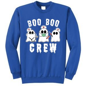 Boo Boo Crew Funny Nurse Halloween Ghost Costume Meaningful Gift Sweatshirt