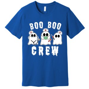 Boo Boo Crew Funny Nurse Halloween Ghost Costume Meaningful Gift Premium T-Shirt