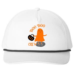 Boo Boo Crew Halloween Snapback Five-Panel Rope Hat