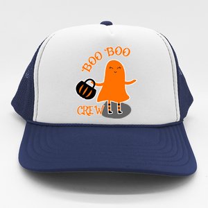 Boo Boo Crew Halloween Trucker Hat