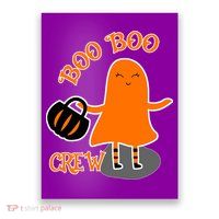 Boo Boo Crew Halloween Poster