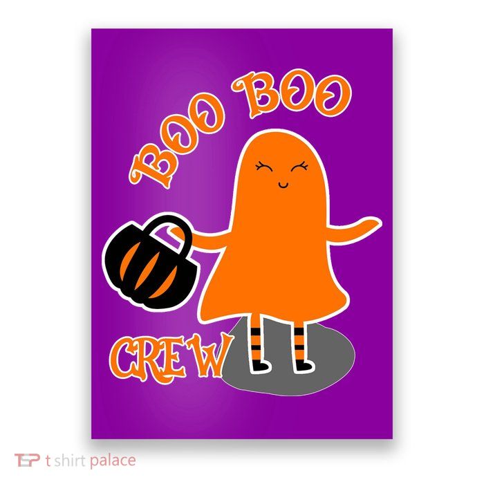 Boo Boo Crew Halloween Poster