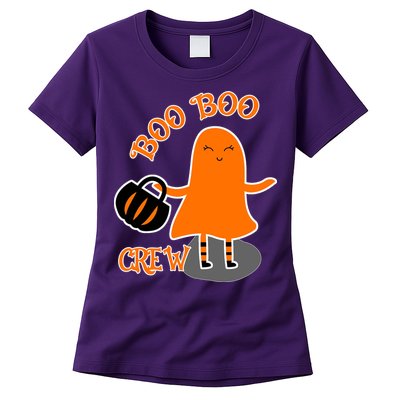 Boo Boo Crew Halloween Womens T-Shirt