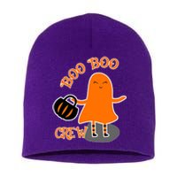 Boo Boo Crew Halloween Short Acrylic Beanie