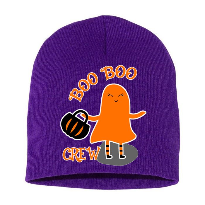 Boo Boo Crew Halloween Short Acrylic Beanie