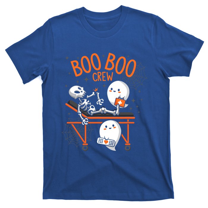 Boo Boo Crew Ghost Doctor Paramedic Emt Nurse Halloween Gift T-Shirt