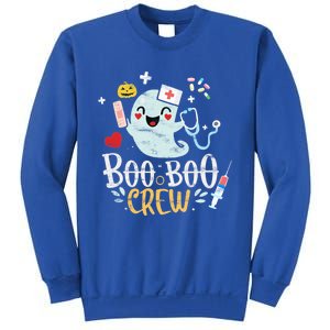 Boo Boo Crew Doctor Halloween Costume Nurse Ghost Cute Gift Sweatshirt