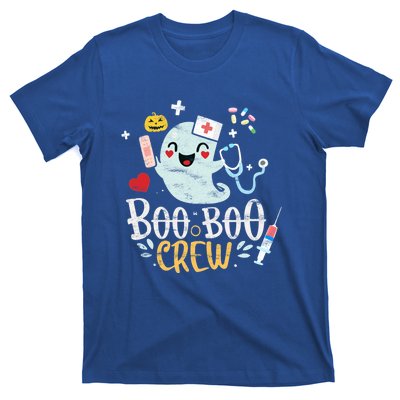 Boo Boo Crew Doctor Halloween Costume Nurse Ghost Cute Gift T-Shirt