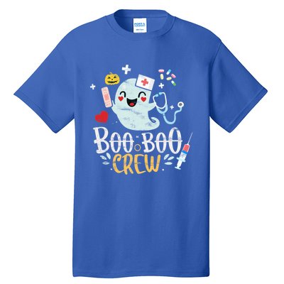 Boo Boo Crew Doctor Halloween Costume Nurse Ghost Cute Gift Tall T-Shirt