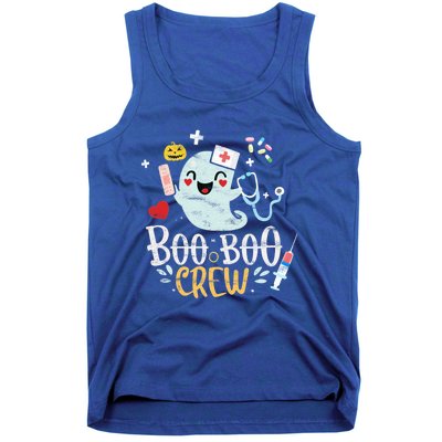 Boo Boo Crew Doctor Halloween Costume Nurse Ghost Cute Gift Tank Top