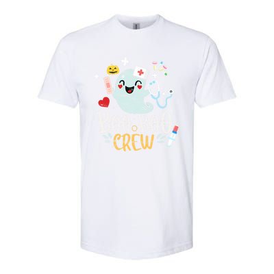 Boo Boo Crew Doctor Halloween Costume Nurse Ghost Cute Gift Softstyle CVC T-Shirt