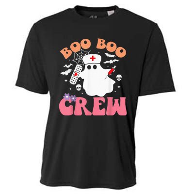 boo boo crew quote nurse cool halloween nurse costume Cooling Performance Crew T-Shirt