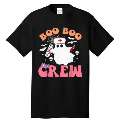 boo boo crew quote nurse cool halloween nurse costume Tall T-Shirt