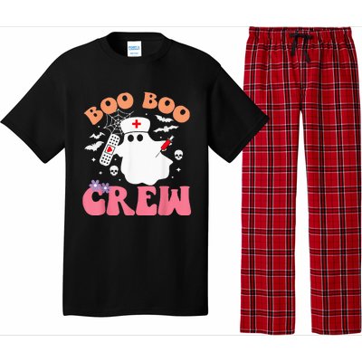 boo boo crew quote nurse cool halloween nurse costume Pajama Set