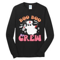 boo boo crew quote nurse cool halloween nurse costume Tall Long Sleeve T-Shirt