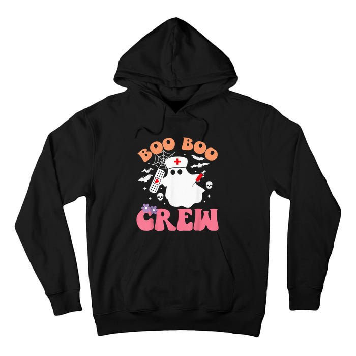 boo boo crew quote nurse cool halloween nurse costume Tall Hoodie