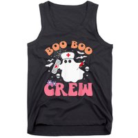 boo boo crew quote nurse cool halloween nurse costume Tank Top