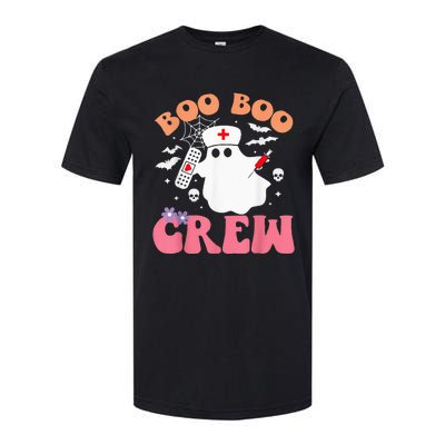 boo boo crew quote nurse cool halloween nurse costume Softstyle® CVC T-Shirt