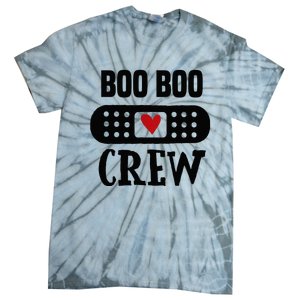 Boo Boo Crew First Aid School Nurse Day Care Teacher Tie-Dye T-Shirt