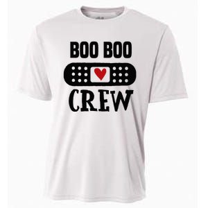 Boo Boo Crew First Aid School Nurse Day Care Teacher Cooling Performance Crew T-Shirt