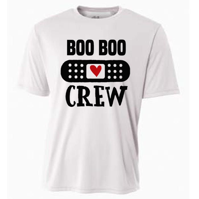 Boo Boo Crew First Aid School Nurse Day Care Teacher Cooling Performance Crew T-Shirt