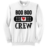 Boo Boo Crew First Aid School Nurse Day Care Teacher Sweatshirt